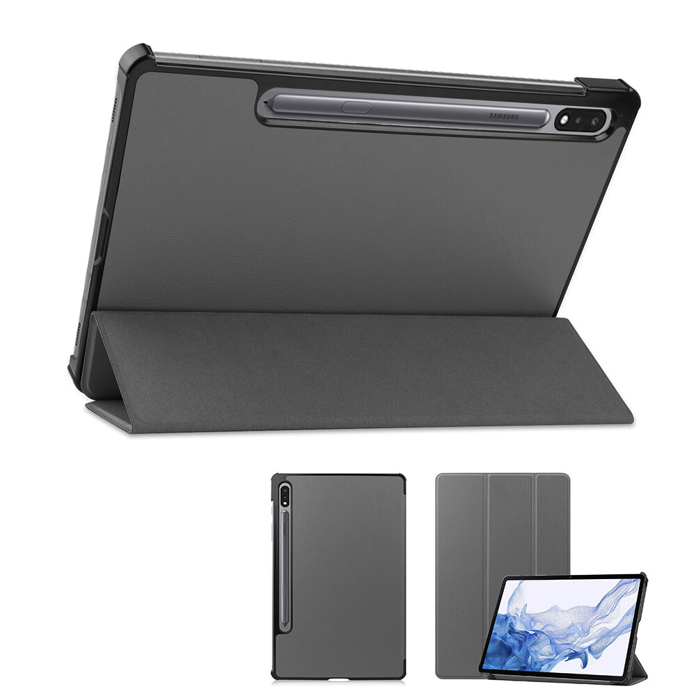 Max Max |Samsung Galaxy Tab S8 Cover & Tempered Glass