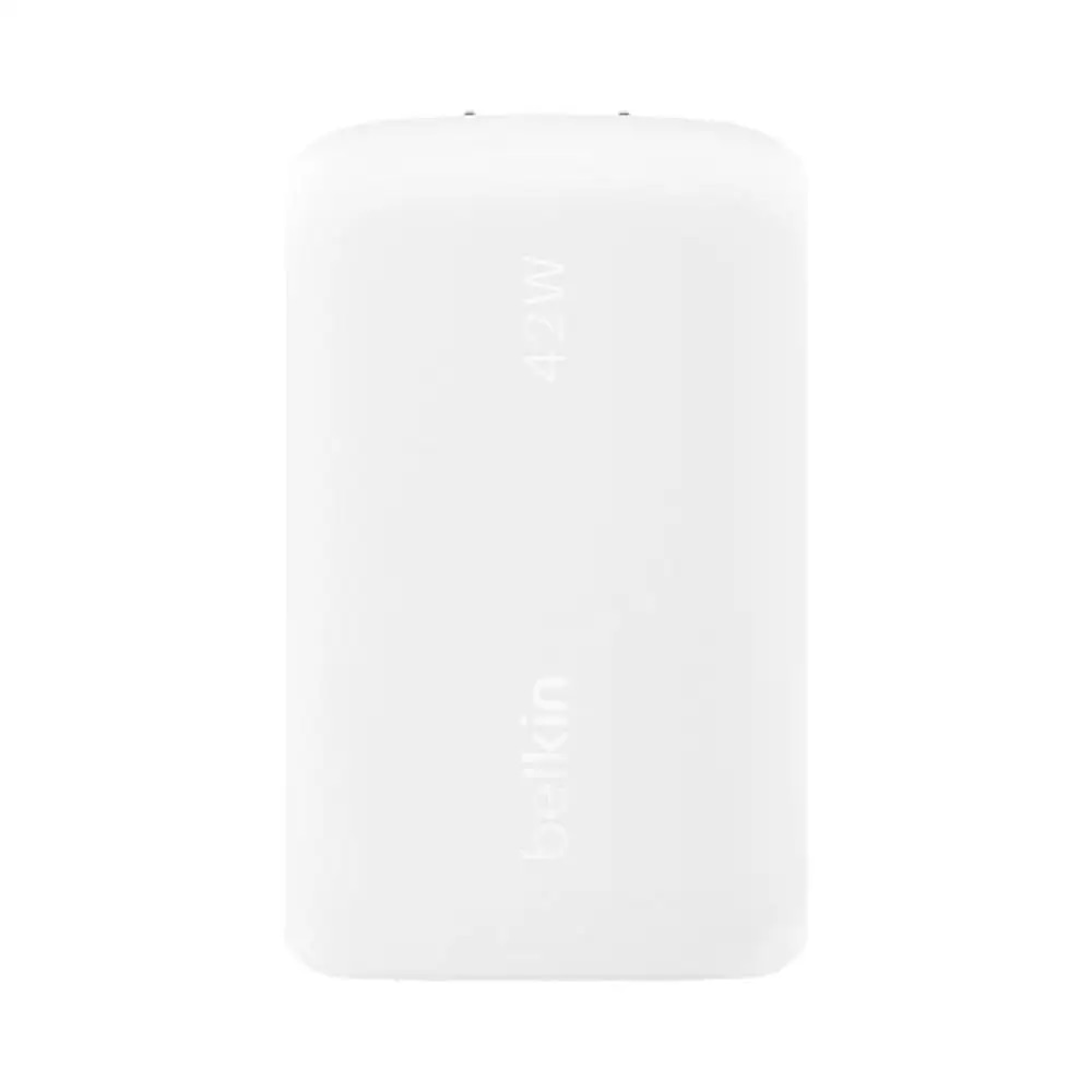 Belkin BoostCharge 42W Dual Wall Charger | White|BL-AC-Dual-42W-B005-Wht