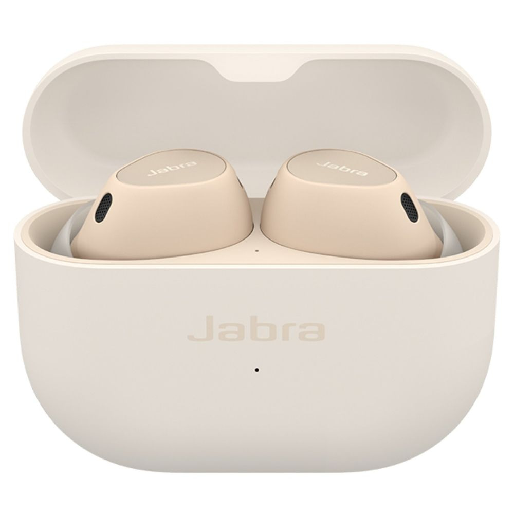 Jabra Elite 10 | Titanium Cream Color | Wireless Ear Buds | Active Noise Cancellation | ELITE10TITANIUMCREAM