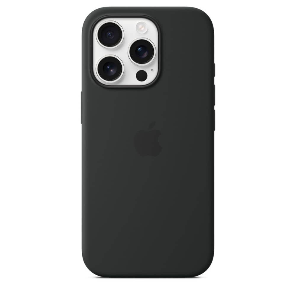 Apple iPhone 16 Pro Max Silicon Case | With MagSafe | Black Color | MYYT3ZM/A