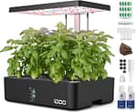 iDOO 12Pods Black Hydroponics Growing System Indoor Herb Garden Built-in Fan Appliances Shop Online at Dubai Offers 3