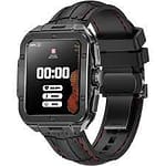 Alps 2 Black Silicon Smart Watch with victor 3 black Wireless Earbuds Wearables & Smart Watches Shop Online at Dubai Offers 5