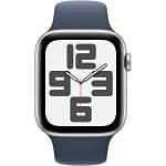 Apple Watch SE GPS 44mm Silver Aluminum Case with Storm Blue Sport Band Wearables & Smart Watches Shop Online at Dubai Offers 3