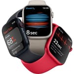 Apple Watch Series 8 GPS + Cellular 45mm Graphite Stainless Steel Case with Midnight Sport Band Wearables & Smart Watches Shop Online at Dubai Offers 8