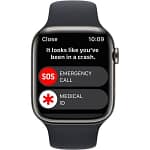 Apple Watch Series 8 GPS + Cellular 45mm Graphite Stainless Steel Case with Midnight Sport Band Wearables & Smart Watches Shop Online at Dubai Offers 9