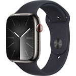 Apple Watch Series 9 GPS + Cellular 41mm Graphite Stainless Steel Case with Midnight Sport Band Wearables & Smart Watches Shop Online at Dubai Offers 5