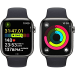 Apple Watch Series 9 GPS + Cellular 41mm Graphite Stainless Steel Case with Midnight Sport Band Wearables & Smart Watches Shop Online at Dubai Offers 7