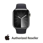 Apple Watch Series 9 GPS + Cellular 41mm Graphite Stainless Steel Case with Midnight Sport Band Wearables & Smart Watches Shop Online at Dubai Offers 3