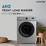 KROME 6Kg 1000 RPM Front Load Washing Machine Appliances Shop Online at Dubai Offers 10