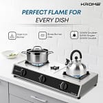 Krome Gas Stove 3 Burners Appliances Shop Online at Dubai Offers 7