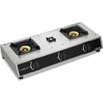 Krome Gas Stove 3 Burners Appliances Shop Online at Dubai Offers 3