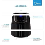 Midea 4.7L XL Digital Air Fryer Air Fryer Shop Online at Dubai Offers 6