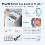 Midea 6kg Top Loading Washing Machine Appliances Shop Online at Dubai Offers 10