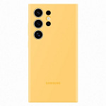 Samsung Galaxy S24 Ultra Silicone Case – Yellow Accessories Shop Online at Dubai Offers 3