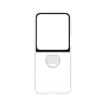 Samsung Galaxy Z Flip6 Clear Case with Ring Transparent Accessories Shop Online at Dubai Offers 5