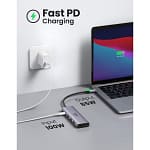 UGREEN 6 in 1 USB-C Docking to HDMI+2USB 3.0 A+SDTF+100W PD Converter 60 Hz GRY-11455905 Accessories Shop Online at Dubai Offers 8