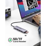 UGREEN 6 in 1 USB-C Docking to HDMI+2USB 3.0 A+SDTF+100W PD Converter 60 Hz GRY-11455905 Accessories Shop Online at Dubai Offers 9