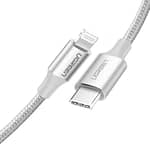 UGREEN USB-C to Lightning MFI Cable Case with Nylon Braided 3A PD Fast Charging 1m Accessories Shop Online at Dubai Offers 5