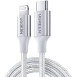 UGREEN USB-C to Lightning MFI Cable Case with Nylon Braided 3A PD Fast Charging 1m Accessories Shop Online at Dubai Offers 3