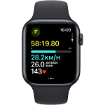 Apple Watch SE (2023) GPS + Cellular 40mm Midnight Aluminum Case with Midnight Sport Band M/L Apple Shop Online at Dubai Offers 8