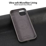 Protect iPhone 15 Plus Silicon Mag safe Case Platinum Accessories Shop Online at Dubai Offers 6