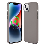 Protect iPhone 15 Plus Silicon Mag safe Case Platinum Accessories Shop Online at Dubai Offers 3