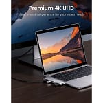 UGREEN 6 in 2 Hub Dual USB-C to HDMI+2USB 3.0 A+TFSD+USB-C Female Converter GRY-11455906 Accessories Shop Online at Dubai Offers 8