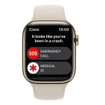 Apple Watch Series 8 GPS + Cellular 45mm Gold Stainless Steel Case with Starlight Sport Band Wearables & Smart Watches Shop Online at Dubai Offers 9