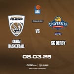 Sports Events Dubai Basketball vs Sc Derby at Coca-Cola Arena in Dubai Sports Events Shop Online at Dubai Offers 3