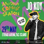 Just Being Koy Tour at Etihad Arena in Abu Dhabi – Comedy Events Comedy Events Shop Online at Dubai Offers 3