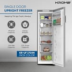 Krome Single Door Upright Freezer Appliances Shop Online at Dubai Offers 4