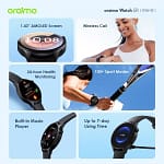 Oraimo Smart Watch Black Android Shop Online at Dubai Offers 6