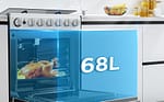 Midea 60x60cm Freestanding Gas Cooker Appliances Shop Online at Dubai Offers 8