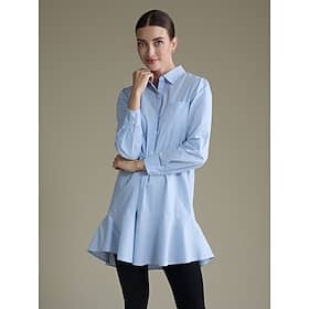 Cotton Solid Button Front Lapel Shirt Dress Casual Dresses Shop Online at Dubai Offers