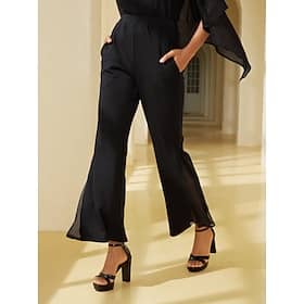 Elegant Chiffon Modal Bell Bottom Pants Clothing Shop Online at Dubai Offers