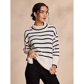 Ribbed Knit Bell Sleeve Turtle Neck Sweater Clothing Shop Online at Dubai Offers