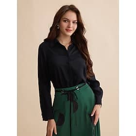 Tencel Solid Shirt Collar Long Sleeve Shirt Clothing Shop Online at Dubai Offers