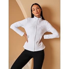 Women’s Golf Jacket Gray Pink Black White Long Sleeve Top Ladies Golf Attire Clothes Outfits Wear Apparel Clothing Shop Online at Dubai Offers