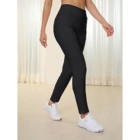 Women’s Golf Pants 31inch Slim-Fit Stretch Pants Navy Black Pants / Trousers Ladies Golf Attire Clothes Outfits Wear Apparel Clothing Shop Online at Dubai Offers