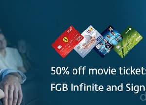 FGB 50 Percent Off Tickets Banks Shop Online at Dubai Offers