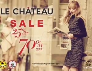 Le Chateau Part Sale – Upto 70% off Bags & Accessories Shop Online at Dubai Offers