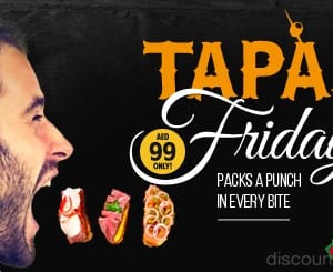 TAPAS FRIDAY BRUNCH @ Huddle, Citymax Hotel Fast Foods & Coffee Shops Shop Online at Dubai Offers