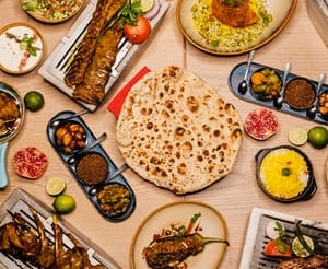 All-You-Can-Eat Kebab Kubideh with Free-Flowing Grape Beverages at Anar Restaurant (50% Off) Food, Grocery & Dining Shop Online at Dubai Offers