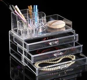 Acrylic Cosmetics Organiser in Choice of Design from AED 49 Fashion & Jewelry Shop Online at Dubai Offers