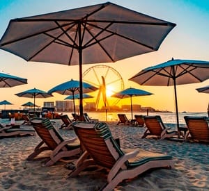 Beach Access with Optional Food and Drinks Voucher at Wavebreaker at 5* Hilton Dubai Jumeirah (Up to 50% Off) Food, Grocery & Dining Shop Online at Dubai Offers