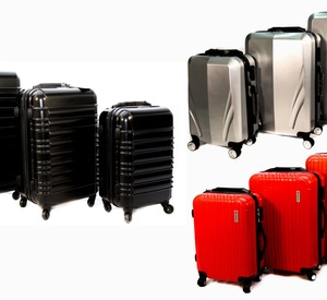 Discovery Trolley Three-Piece Luggage with Built-In Weighing Scale and Tracker from AED 429 Furniture's & Decor Shop Online at Dubai Offers