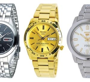 Men’s Seiko Watch from AED 299 Fashion & Jewelry Shop Online at Dubai Offers