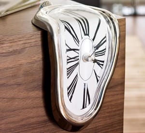 The Melting Clock from AED 79 (Up to 70% Off) Furniture's & Decor Shop Online at Dubai Offers