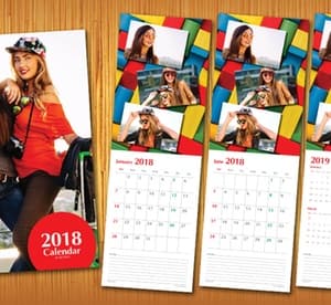 2018 Personalised Calendar With Up to 13 Photos Miscellaneous Shop Online at Dubai Offers