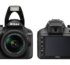 (AED 1329) Nikon D3400 DSLR Camera with AF-P DX 18-55mm Lens Electronics Shop Online at Dubai Offers